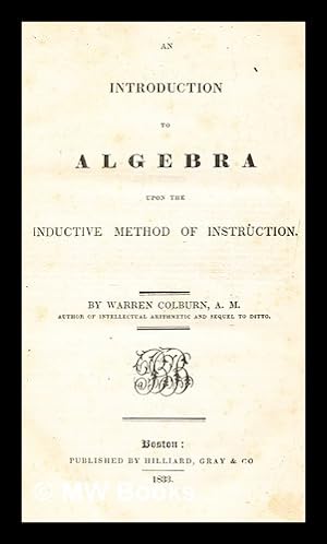 Seller image for An introduction to algebra upon the inductive method of instruction for sale by MW Books