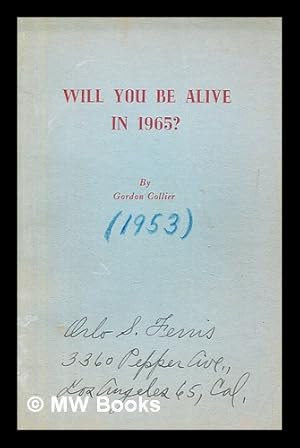 Seller image for Will you be alive in 1965? for sale by MW Books