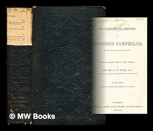 Immagine del venditore per The ecclesiastical history of Eusebius Pamphilus venduto da MW Books