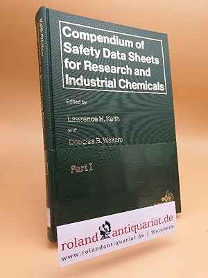Imagen del vendedor de Compendium of safety data-sheets for research and industrial chemicals Teil: Pt. 1 a la venta por Roland Antiquariat UG haftungsbeschrnkt