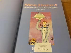 Seller image for Menu design. 4 Marketing the restaurant through graphics. for sale by Antiquariat Bookfarm