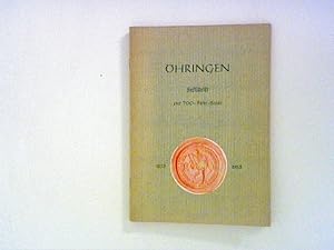 Bild des Verkäufers für Öhringen. Festschrift zur 700 Jahr-Feier, 1253 - 1953. zum Verkauf von ANTIQUARIAT FÖRDEBUCH Inh.Michael Simon
