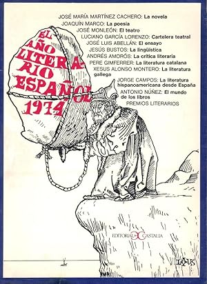 Imagen del vendedor de El año literario español 1974 a la venta por Librería Diálogo