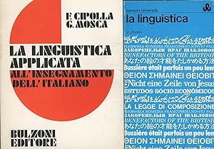 La linguistica applicata all'insegnamento dell'Italiano