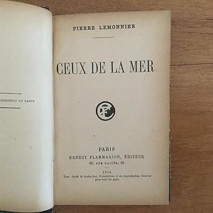 Seller image for Ceux de la mer for sale by Les bouquins d'Alain