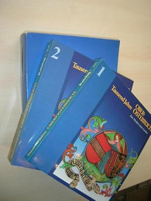 Bild des Verkufers fr Tausend Jahre Obersterreich. 2 BNDE. Das Werden eines Landes. zum Verkauf von Klaus Ennsthaler - Mister Book