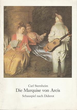 Imagen del vendedor de Programmheft Carl Sternheim DIE MARQUISE VON ARCIS Premiere 4. Mai 1986 Schlopark-Theater Spielzeit 1985 / 86 Heft Nr. 23 a la venta por Programmhefte24 Schauspiel und Musiktheater der letzten 150 Jahre