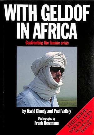 Imagen del vendedor de With Geldof In Africa a la venta por M Godding Books Ltd