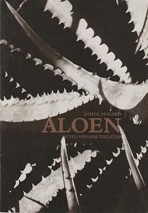 Seller image for Programmheft Athol Fugard ALOEN. A Lesson from Aloes. Premiere 27. November 1986 Schlopark-Theater Spielzeit 1986 / 87 Heft Nr. 30 for sale by Programmhefte24 Schauspiel und Musiktheater der letzten 150 Jahre