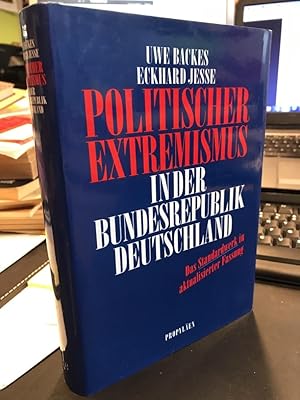 Bild des Verkufers fr Politischer Extremismus in der Bundesrepublik Deutschland. zum Verkauf von Antiquariat Hecht