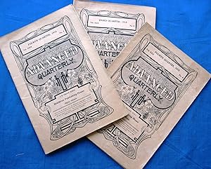 BRETHREN ADVANCED QUARTERLY 1914-1915 (Three Different Issues)