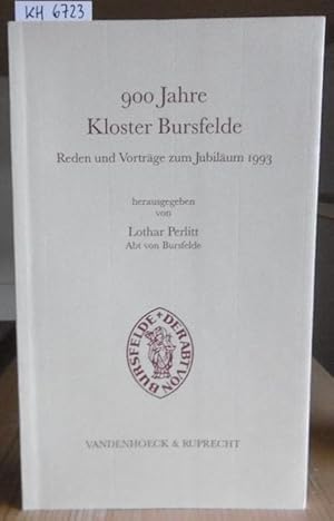 Bild des Verkufers fr 900 Jahre Kloster Bursfelde. Reden und Vortrge zum Jubilum 1993. zum Verkauf von Versandantiquariat Trffelschwein