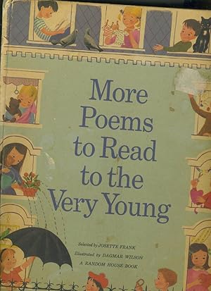 Seller image for MORE POEMS TO READ TO THE VERYYOUNG for sale by Daniel Liebert, Bookseller