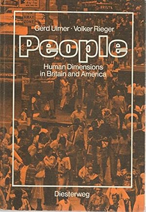 Seller image for People - Human Dimensions in Britain and America for sale by Gabis Bcherlager