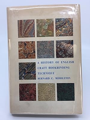 A History of English Craft Bookbinding Technique