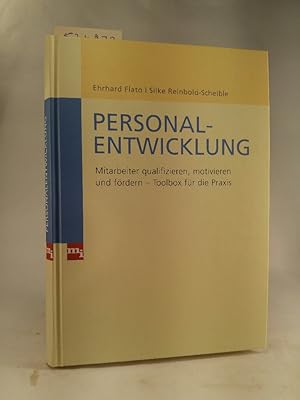 Bild des Verkufers fr Personalentwicklung / Mit Widmung des Autors Mitarbeiter qualifizieren, motivieren und frdern   Toolbox fr die Praxis zum Verkauf von ANTIQUARIAT Franke BRUDDENBOOKS