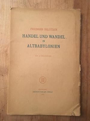 Bild des Verkufers fr Handel und Wandel in Altbabylonien zum Verkauf von Librairie des Possibles