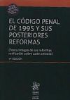 Image du vendeur pour El Cdigo Penal de 1995 y sus posteriores reformas 9Edicin 2017 mis en vente par Agapea Libros