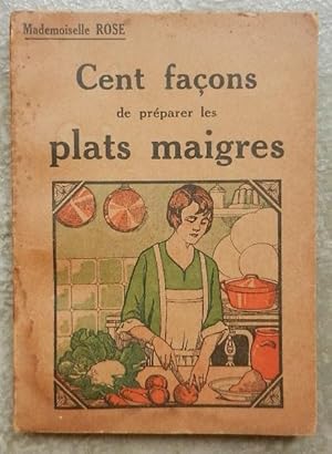 Bild des Verkufers fr Cent faons de prparer les plats maigres. zum Verkauf von Librairie les mains dans les poches