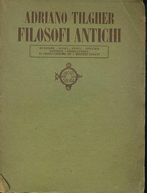 Filosofi antichi