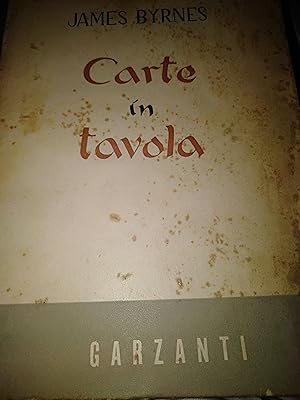 Carte in tavola