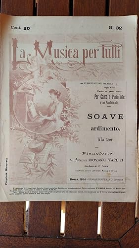 Seller image for Soave ardimento Waltzer per pianoforte for sale by librisaggi