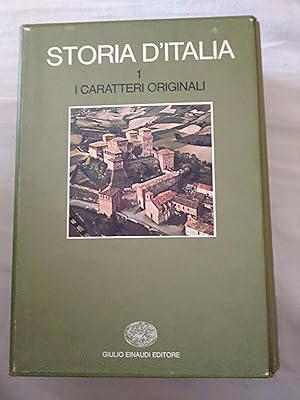 Storia d'Italia: i caratteri originali (volume 1)