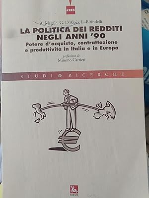 La politica dei redditi negli anni 90'