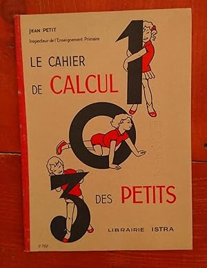 Le cahier de calcul des petits