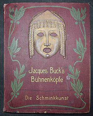 Bühnenköpfe. Die Schminkkunst (Deckeltitel).