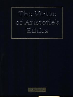 Bild des Verkufers fr The virtue of Aristotle's ethics zum Verkauf von Librodifaccia