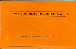 Seller image for The Regent's Park Villas for sale by Little Stour Books PBFA Member