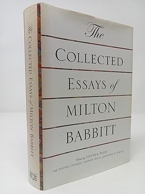 Seller image for The Collected Essays of Milton Babbitt. for sale by ROBIN SUMMERS BOOKS LTD