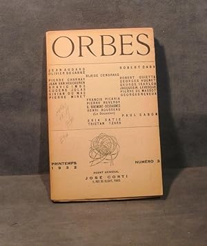 Orbes, numéro 3 printemps 1932 (revue)