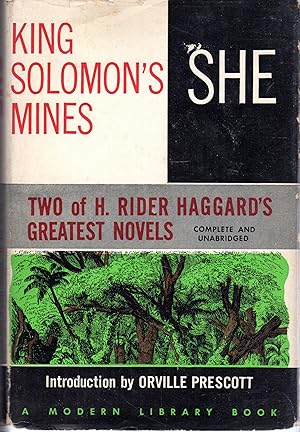 Seller image for She and King Solomon's Mines for sale by Dorley House Books, Inc.