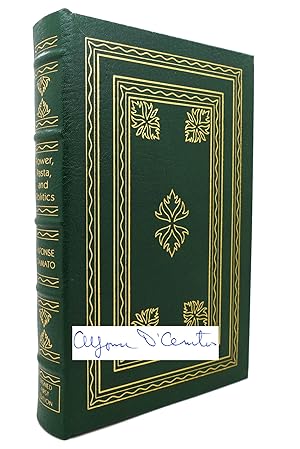 Seller image for POWER, PASTA, AND POLITICS Signed Easton Press for sale by Rare Book Cellar