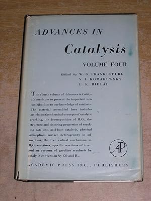 Image du vendeur pour Advances In Catalysis - Volume Four mis en vente par Neo Books