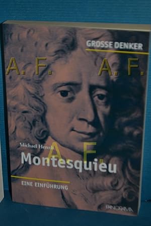 Seller image for Montesquieu : eine Einfhrung. Groe Denker for sale by Antiquarische Fundgrube e.U.