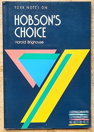 Imagen del vendedor de York Notes on "Hobson's Choice" by Harold Brighouse a la venta por Shore Books