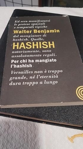Seller image for HASHISH, for sale by Libreria antiquaria Pagine Scolpite
