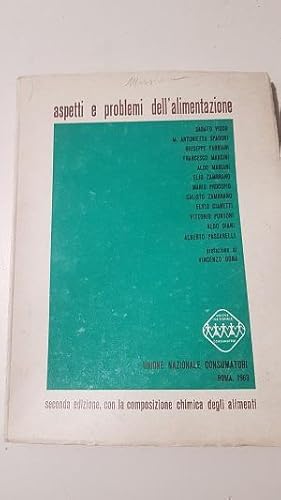 ASPETTI E PROBLEMI DELL'ALIMENTAZIONE,