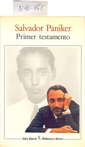 Seller image for PRIMER TESTAMENTO for sale by Libreria 7 Soles