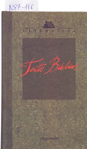 Seller image for TEXTOS BIBLICOS - ANTOLOGIA - for sale by Libreria 7 Soles