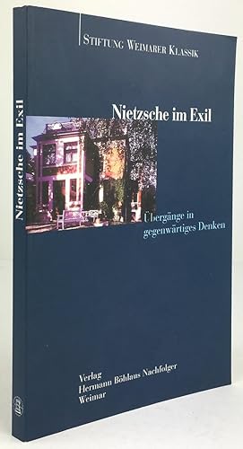 Imagen del vendedor de Nietzsche im Exil. bergnge in gegenwrtiges Denken. a la venta por Antiquariat Heiner Henke