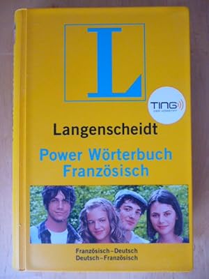 Seller image for Langenscheidt Power-Wrterbuch Franzsisch. Franzsisch-Deutsch. Deutsch-Franzsisch. for sale by Versandantiquariat Harald Gross