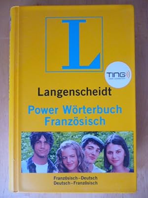 Bild des Verkufers fr Langenscheidt Power-Wrterbuch Franzsisch. Franzsisch-Deutsch. Deutsch-Franzsisch. zum Verkauf von Versandantiquariat Harald Gross