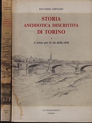 Bild des Verkufers fr Storia aneddotica descrittiva di Torino 2 vv zum Verkauf von Librodifaccia