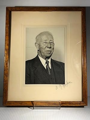 A. Y. Jackson. Autographed Photo Portrait