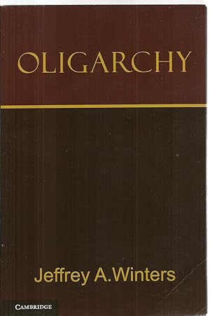 Immagine del venditore per Oligarchy venduto da Sabra Books