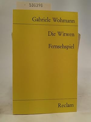Seller image for Die Witwen oder eine vollkommene Lösung. for sale by ANTIQUARIAT Franke BRUDDENBOOKS